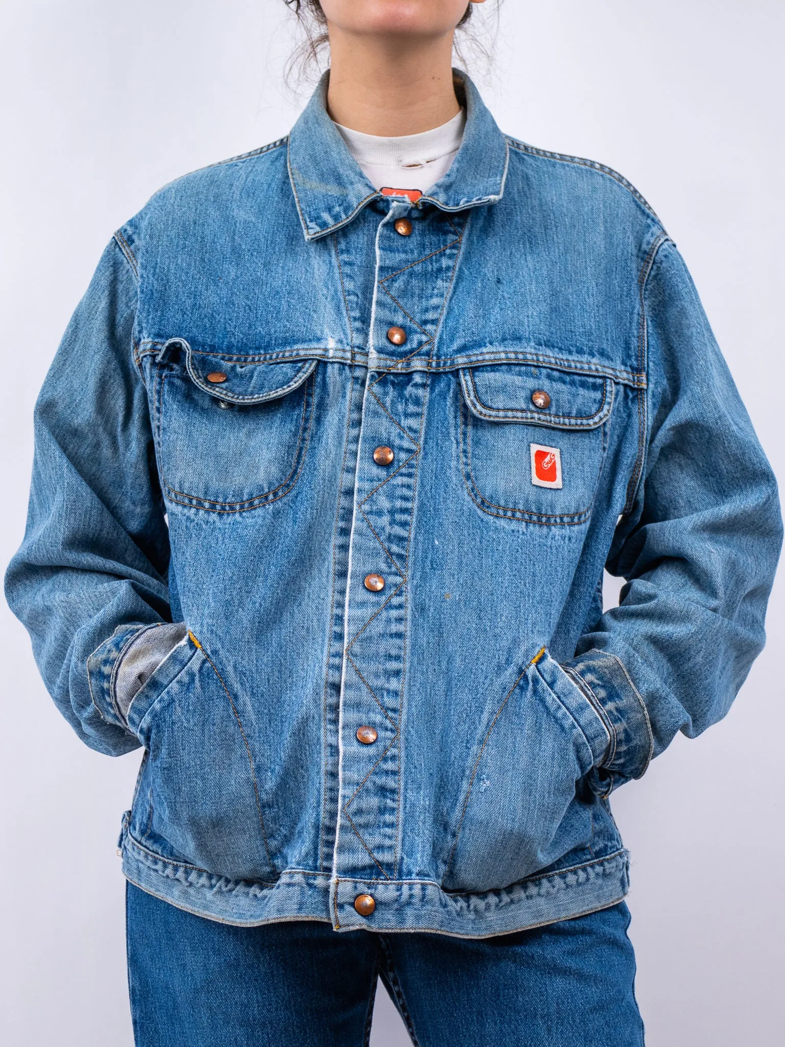 1970's 'gwg' jean jacket