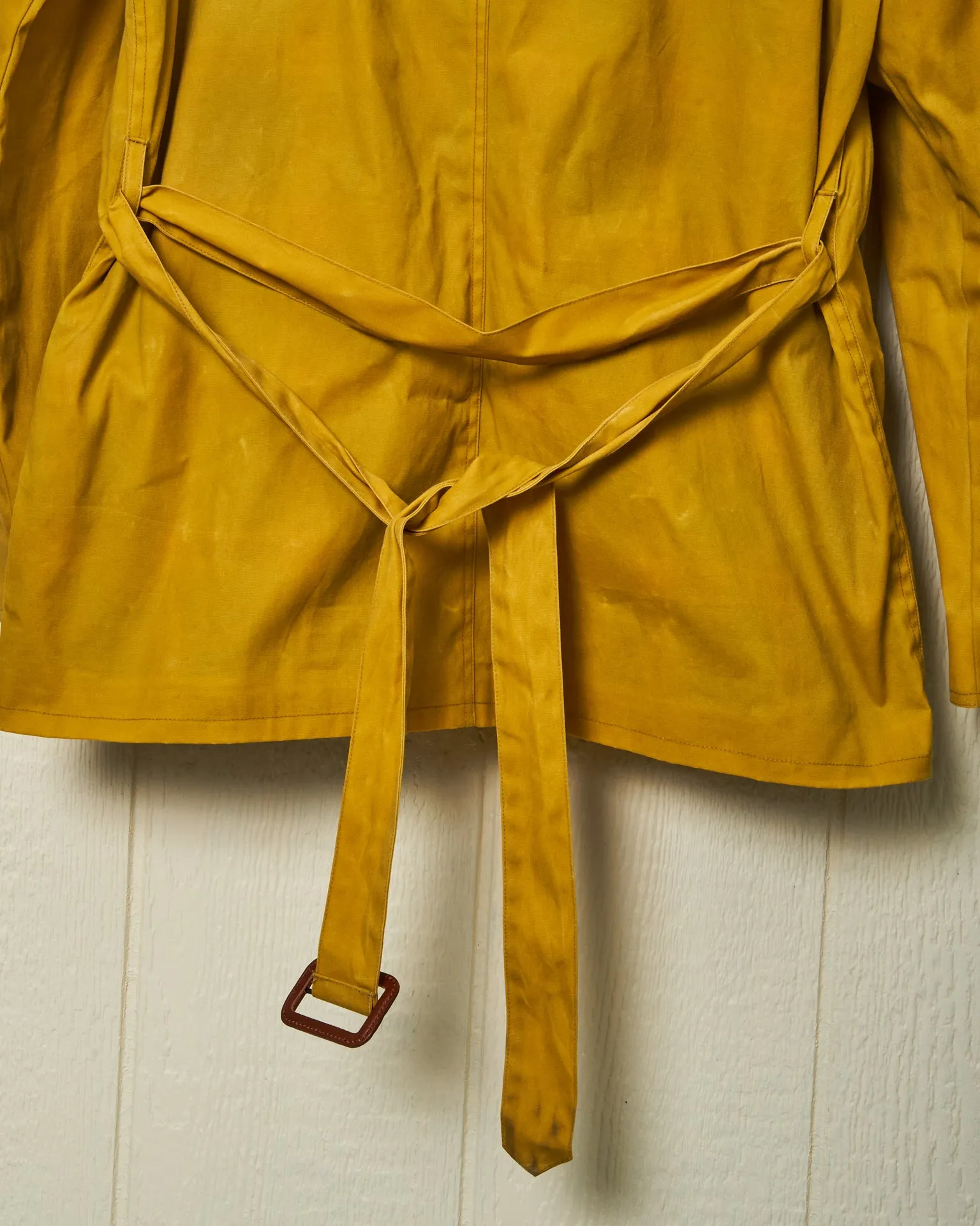 Aberdeen Jacket in Goldenrod Waxed Canvas