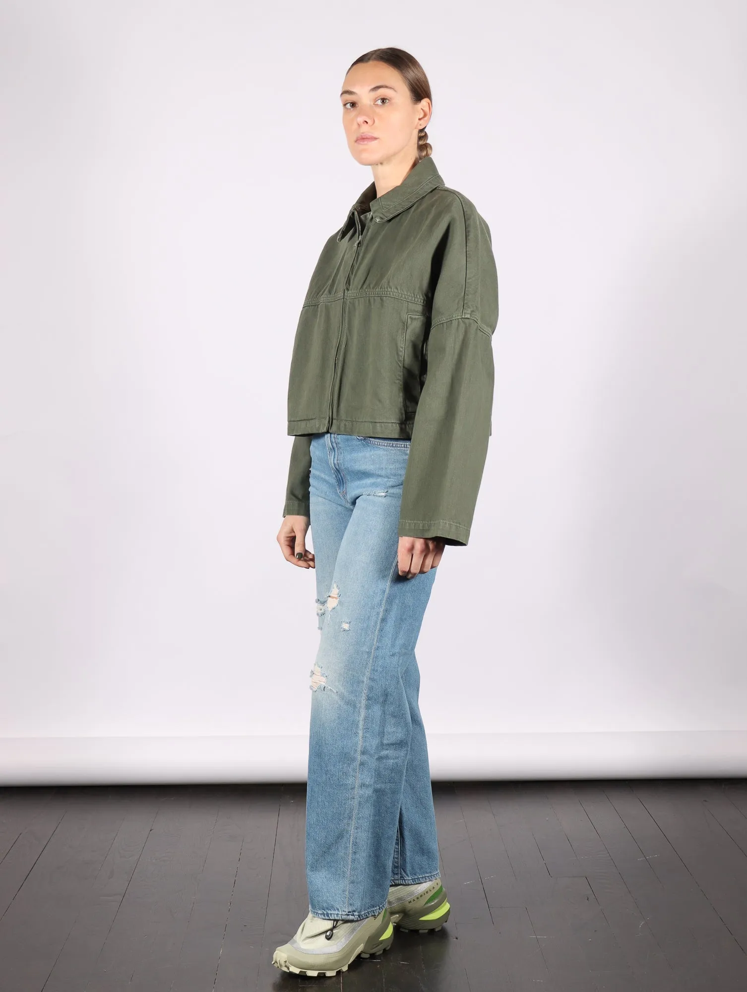 Algardi Jacket in Forest by Rachel Comey