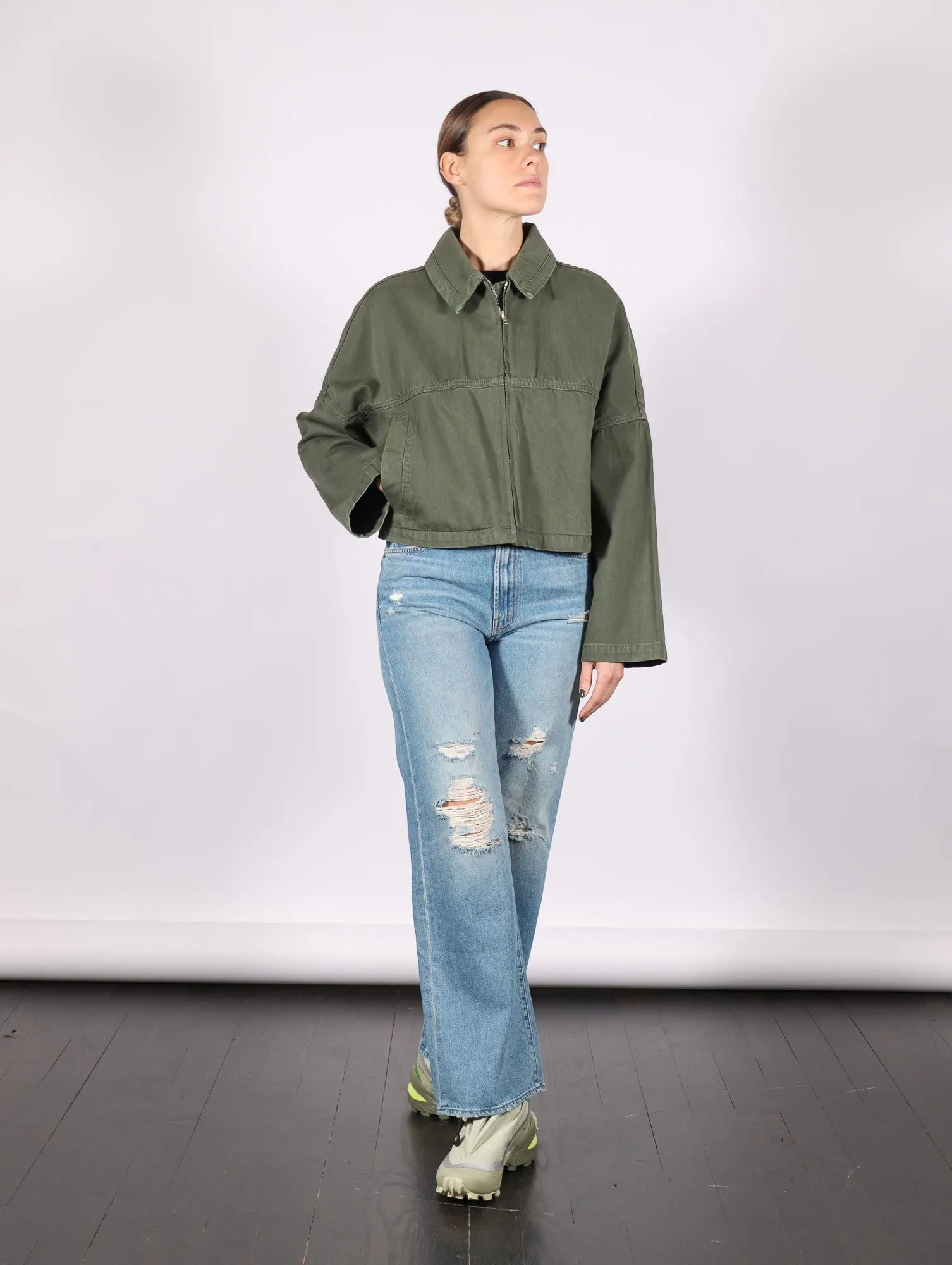 Algardi Jacket in Forest by Rachel Comey