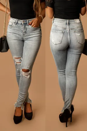 Alli Distressed Skinny Jeans