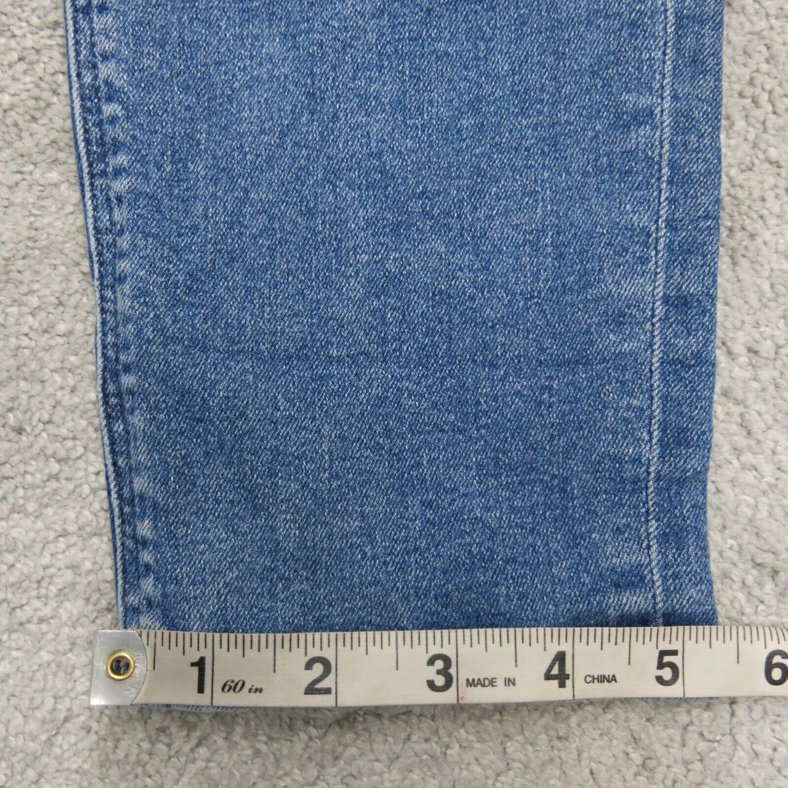 American Eagle Womens Straight Leg Jeans Denim Mid Rise Pockets Blue Size 2