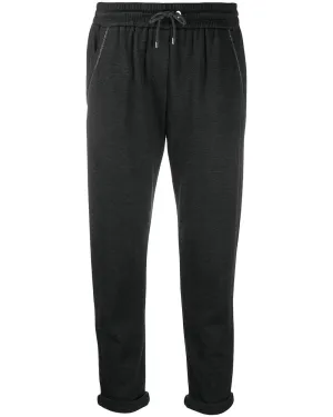 Anthracite Cotton Jogger Sweatpants