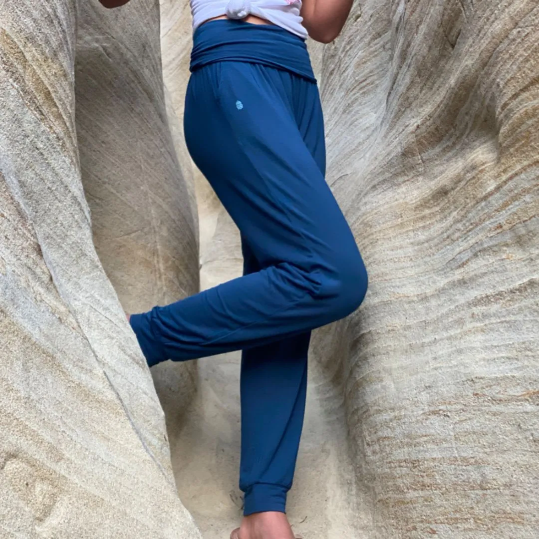 Bamboo Essential Pant - Ocean