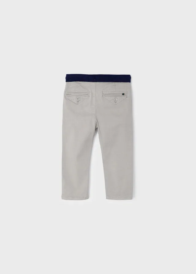 Boys Chino Drawstring Pants