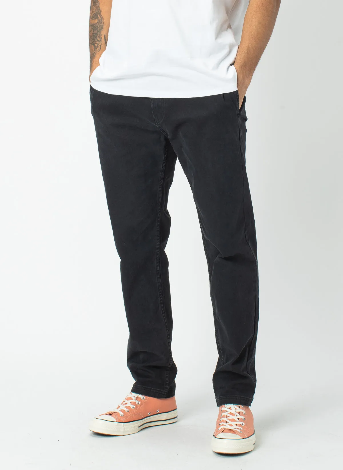 B.Relaxed Chino Black