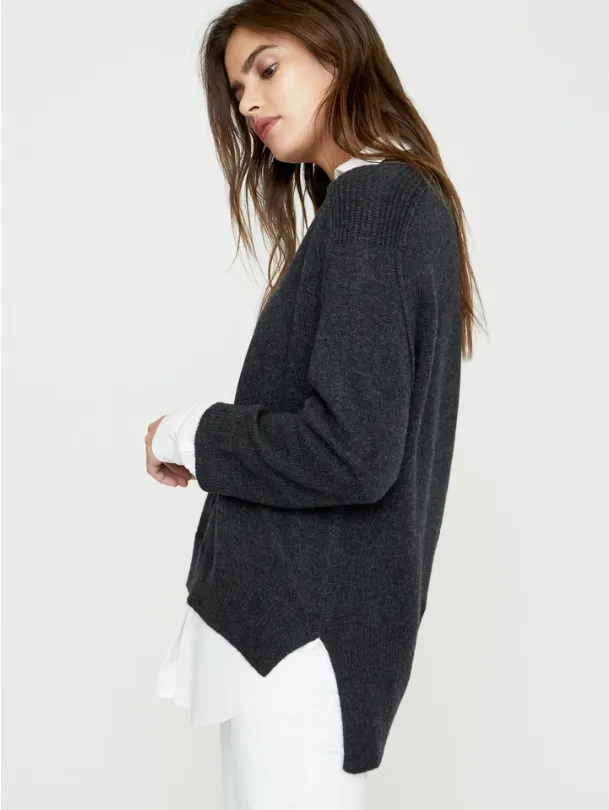 Brochu Walker V-Neck Layered Pullover