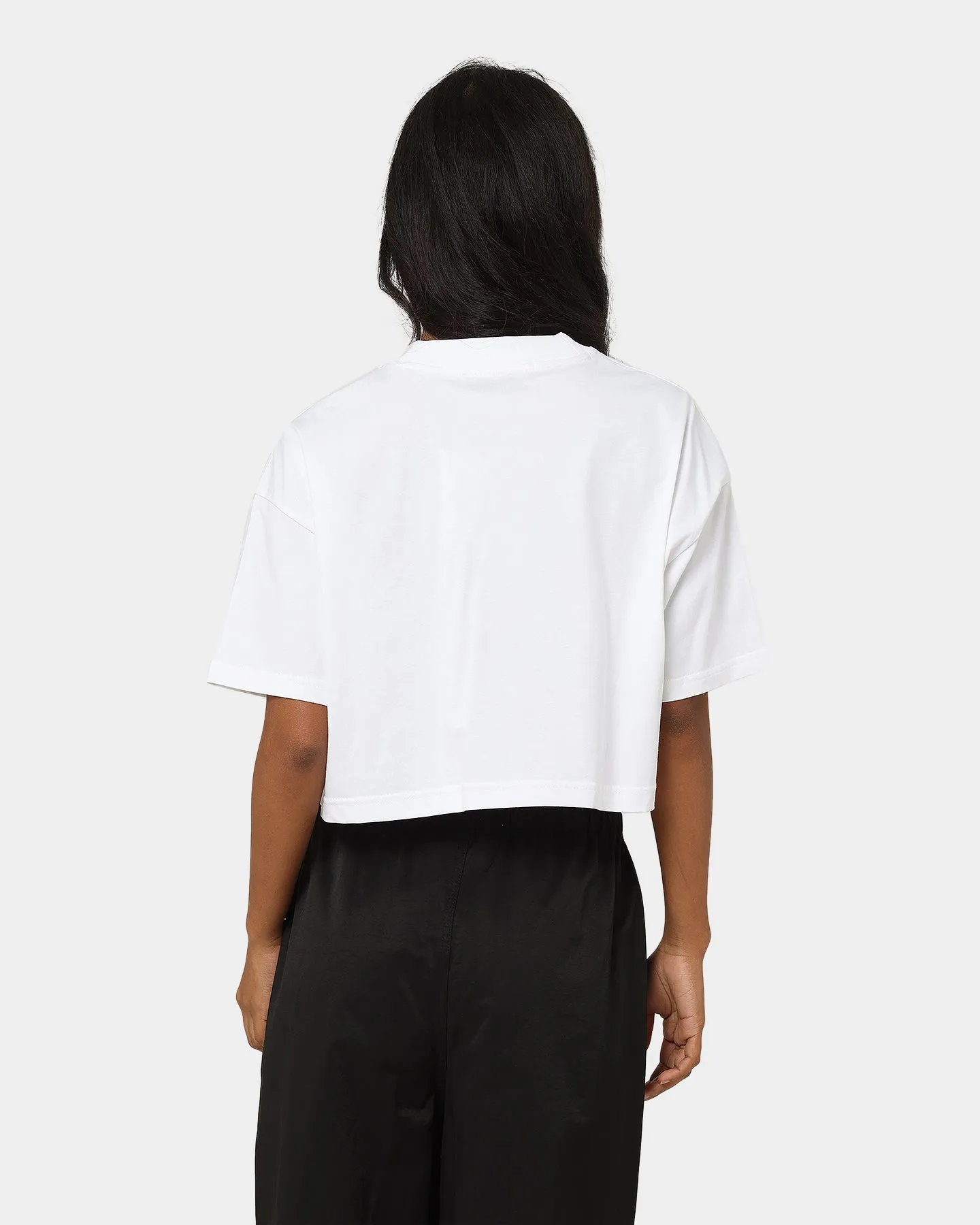 Calvin Klein Women's Illuminated Ck Crop T-Shirt Bright White