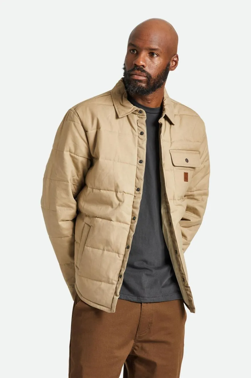 Cass Waxed Canvas Jacket - Oatmeal