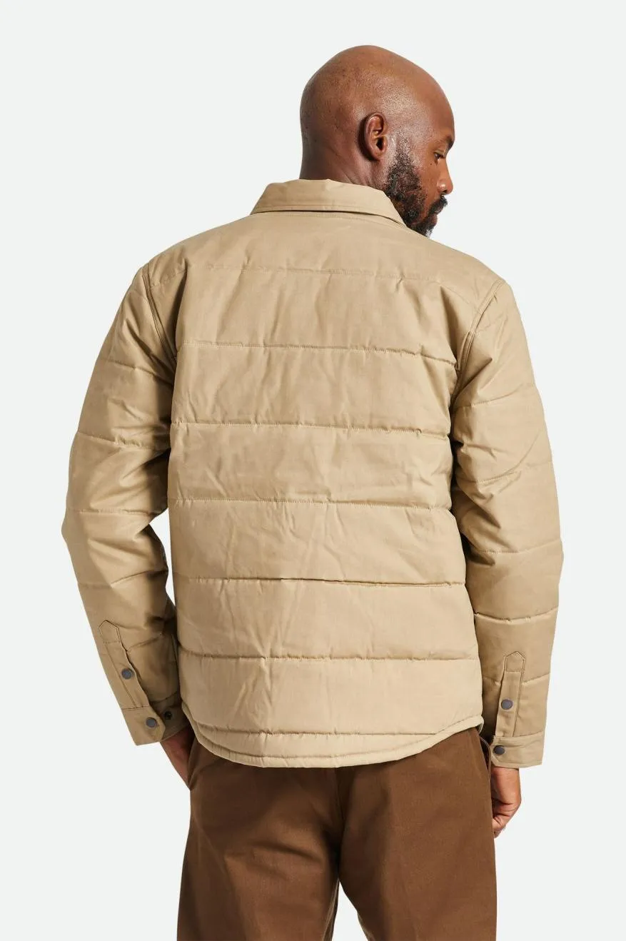 Cass Waxed Canvas Jacket - Oatmeal