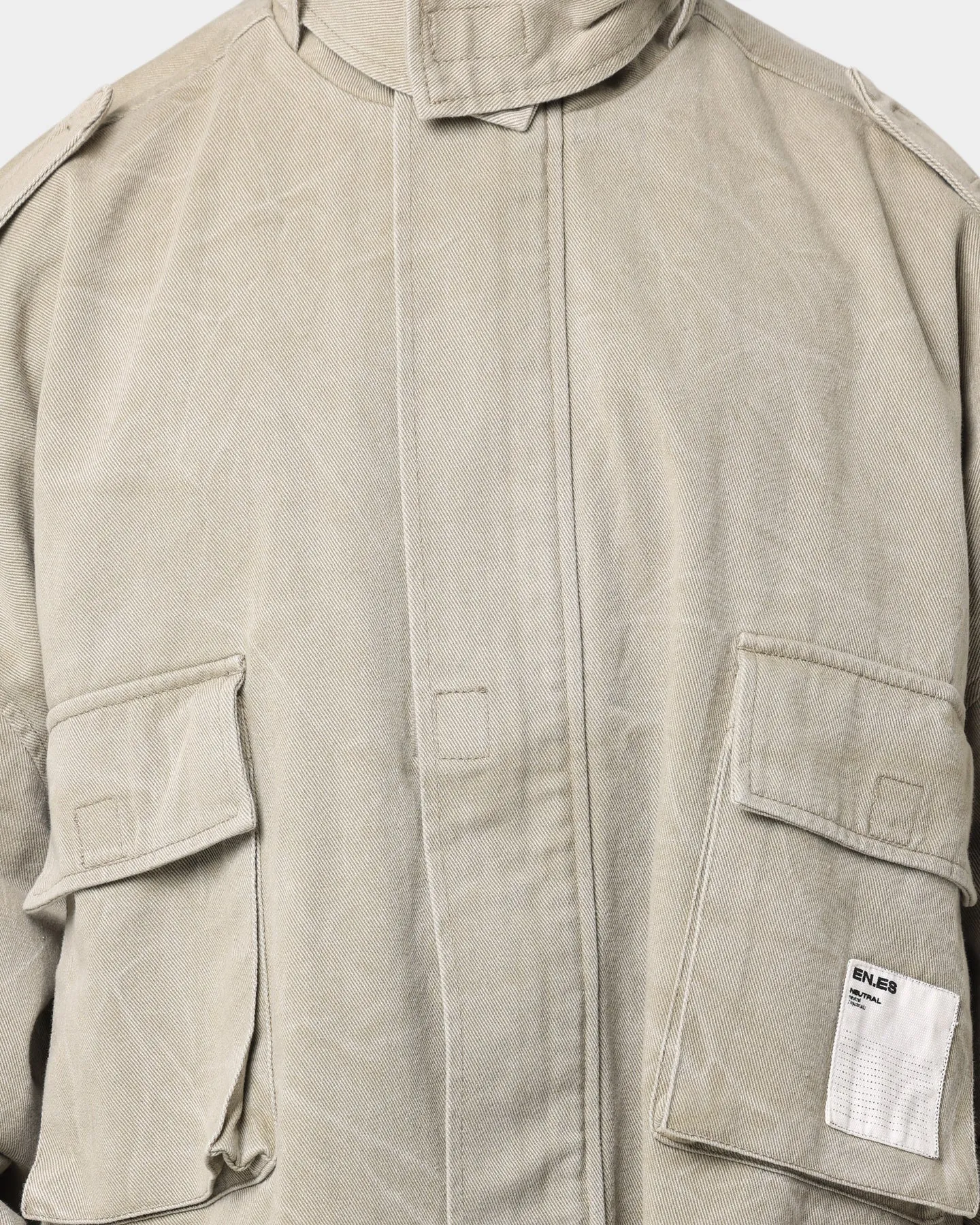 EN ES Division Cargo Jacket Khaki