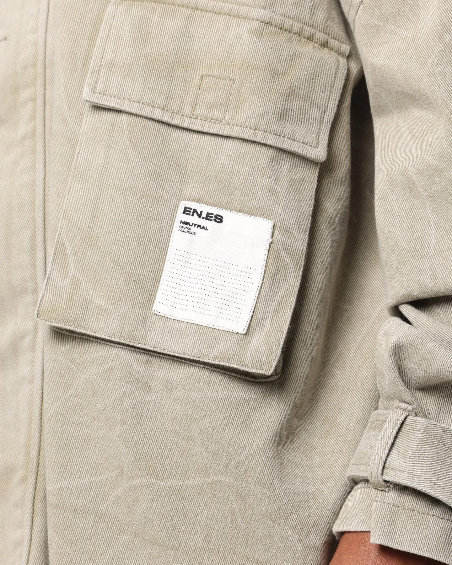 EN ES Division Cargo Jacket Khaki