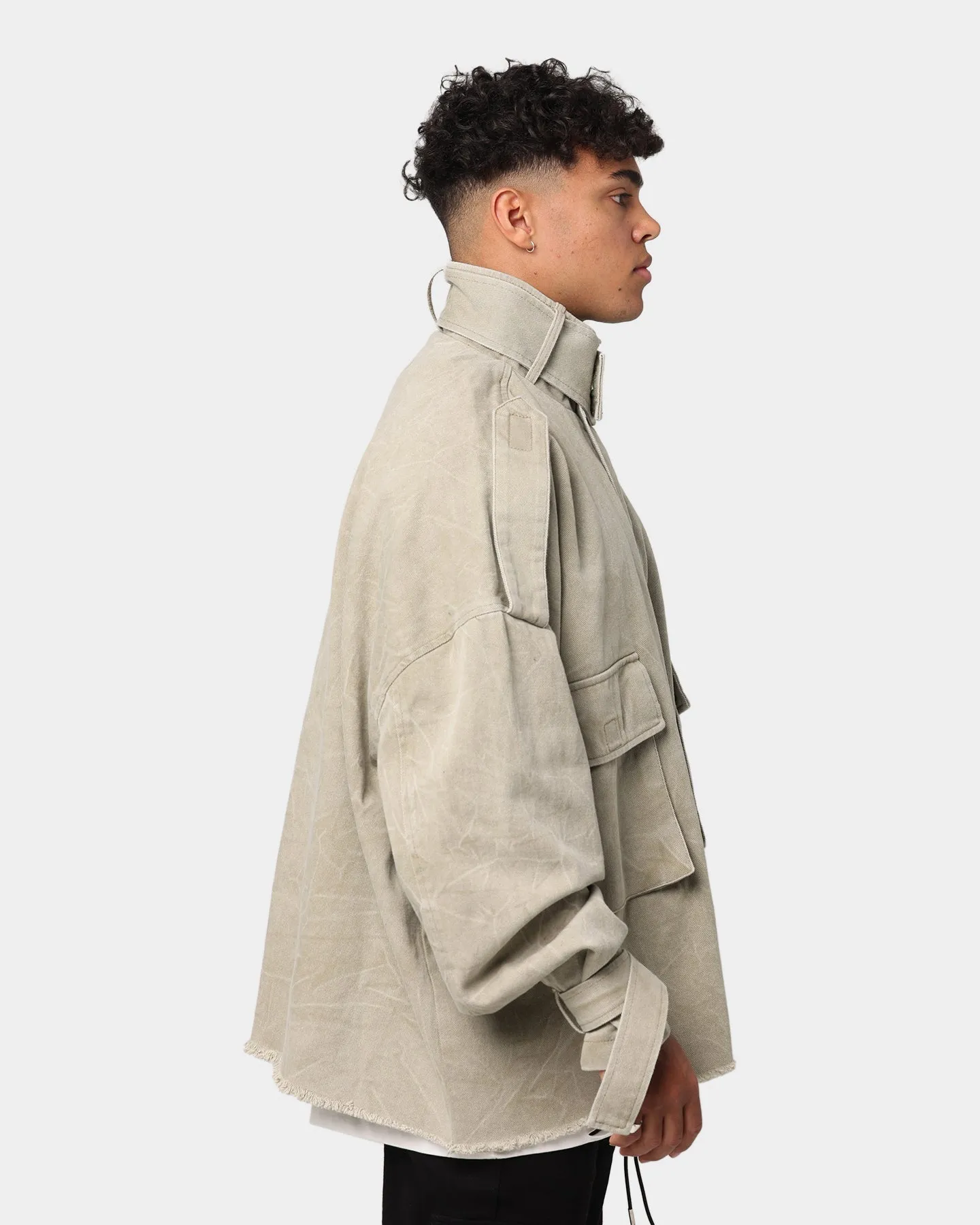 EN ES Division Cargo Jacket Khaki