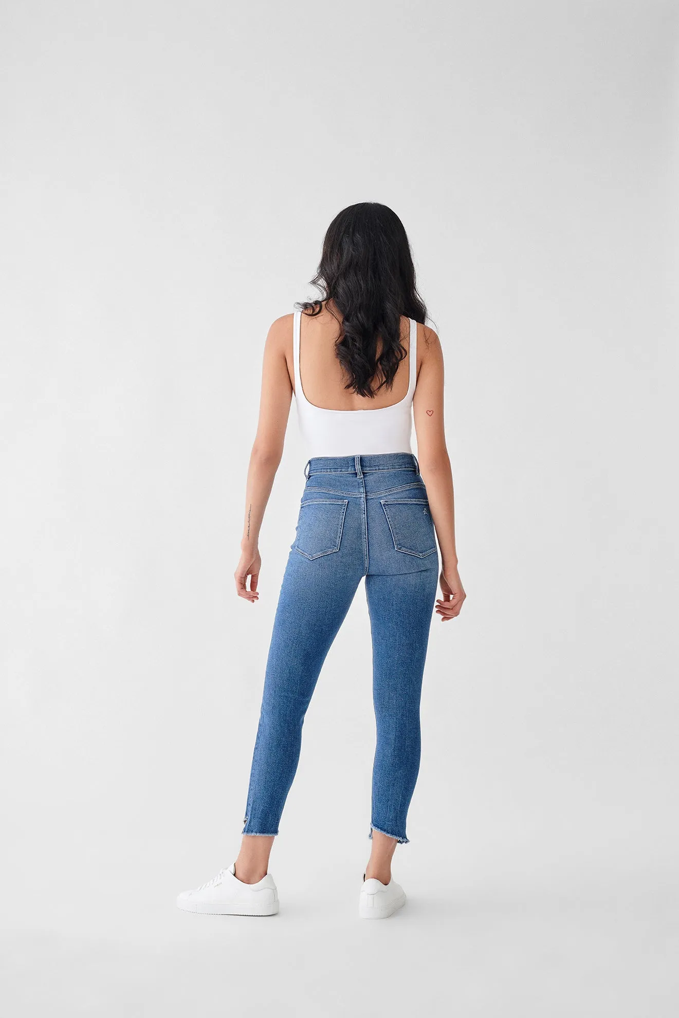 FARROW CROP HIGH RISE SKINNY PORTAGE