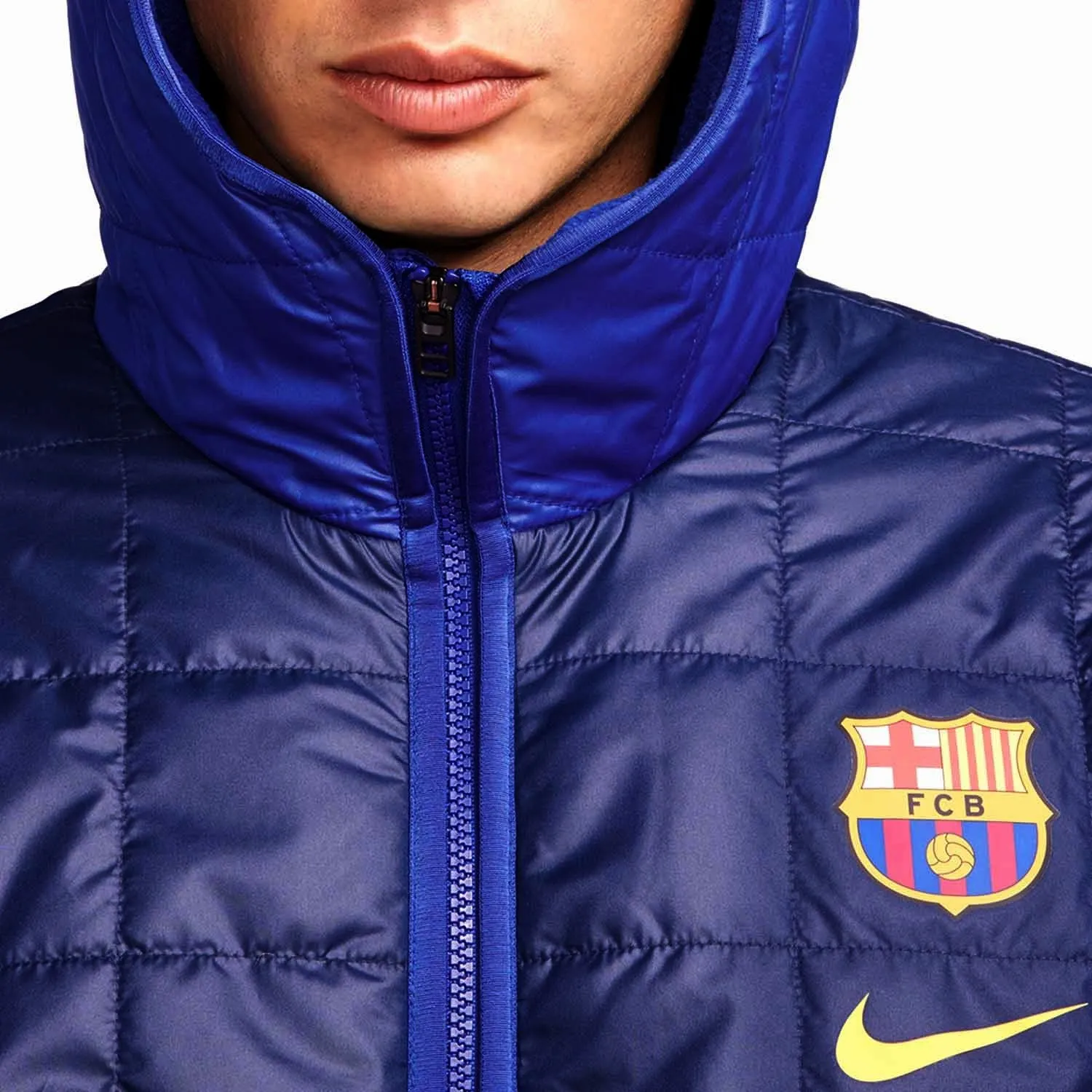 FC Barcelona presentation bomber jacket 2021/22 - Nike