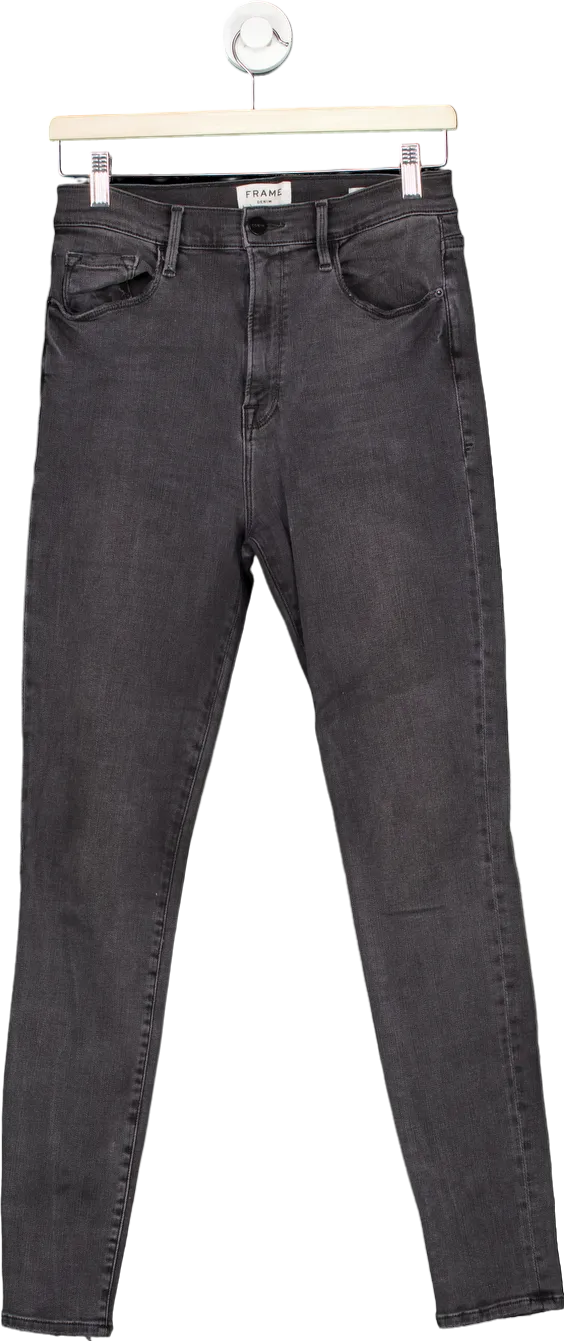 FRAME Black Ali High Rise Skinny Jeans W29