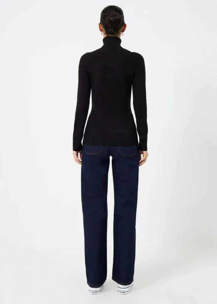 French Connection Baby Soft Turtleneck - Black ***FINAL SALE***