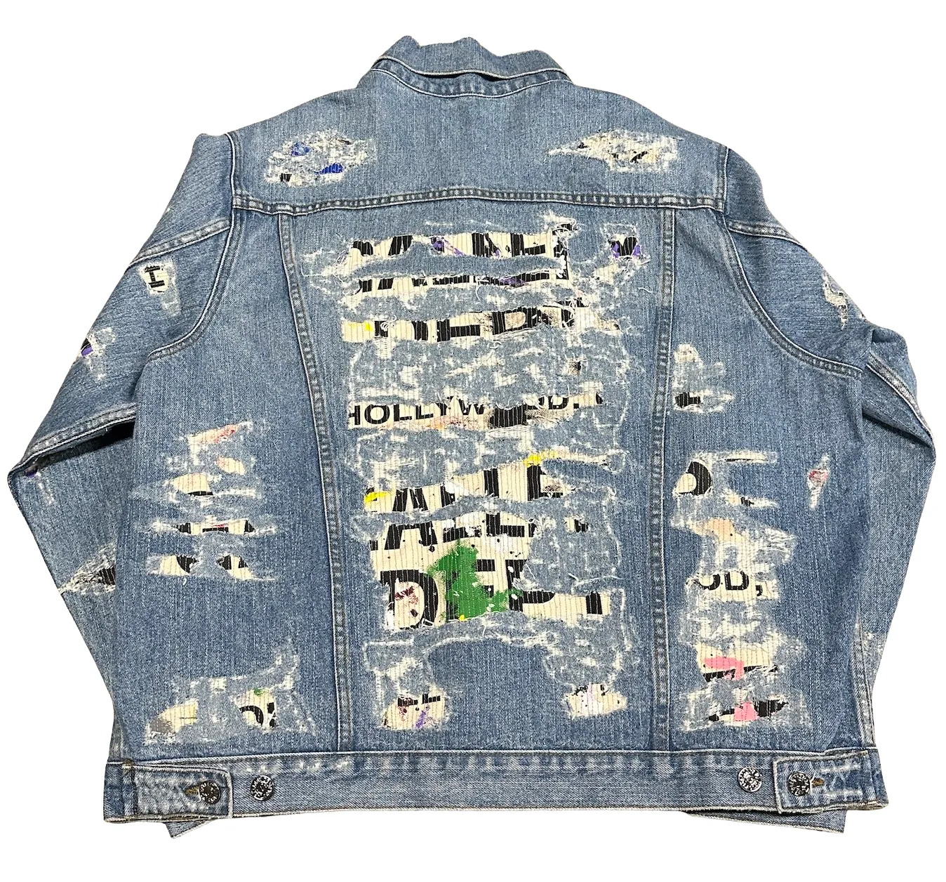 Gallery Dept. Andy Distressed Layered Denim Jacket