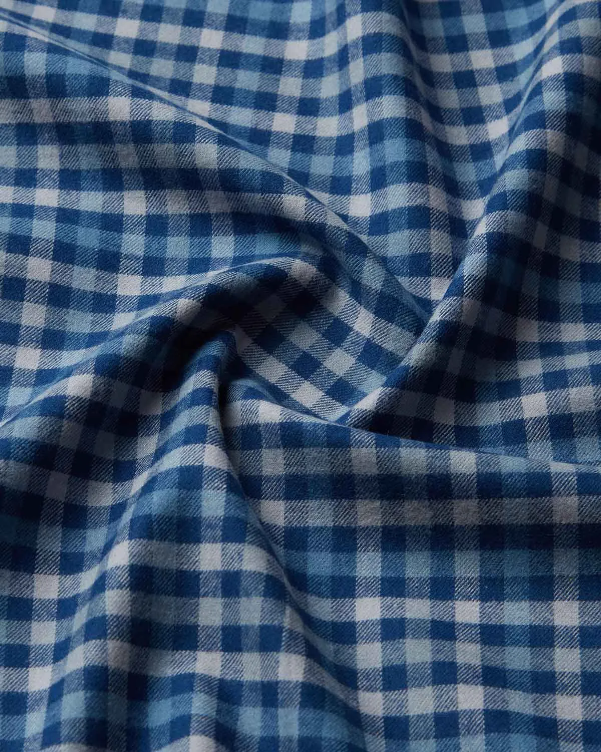 Gentian Flannel Checked Shirt