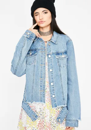 Got Ya Thinking Denim Jacket