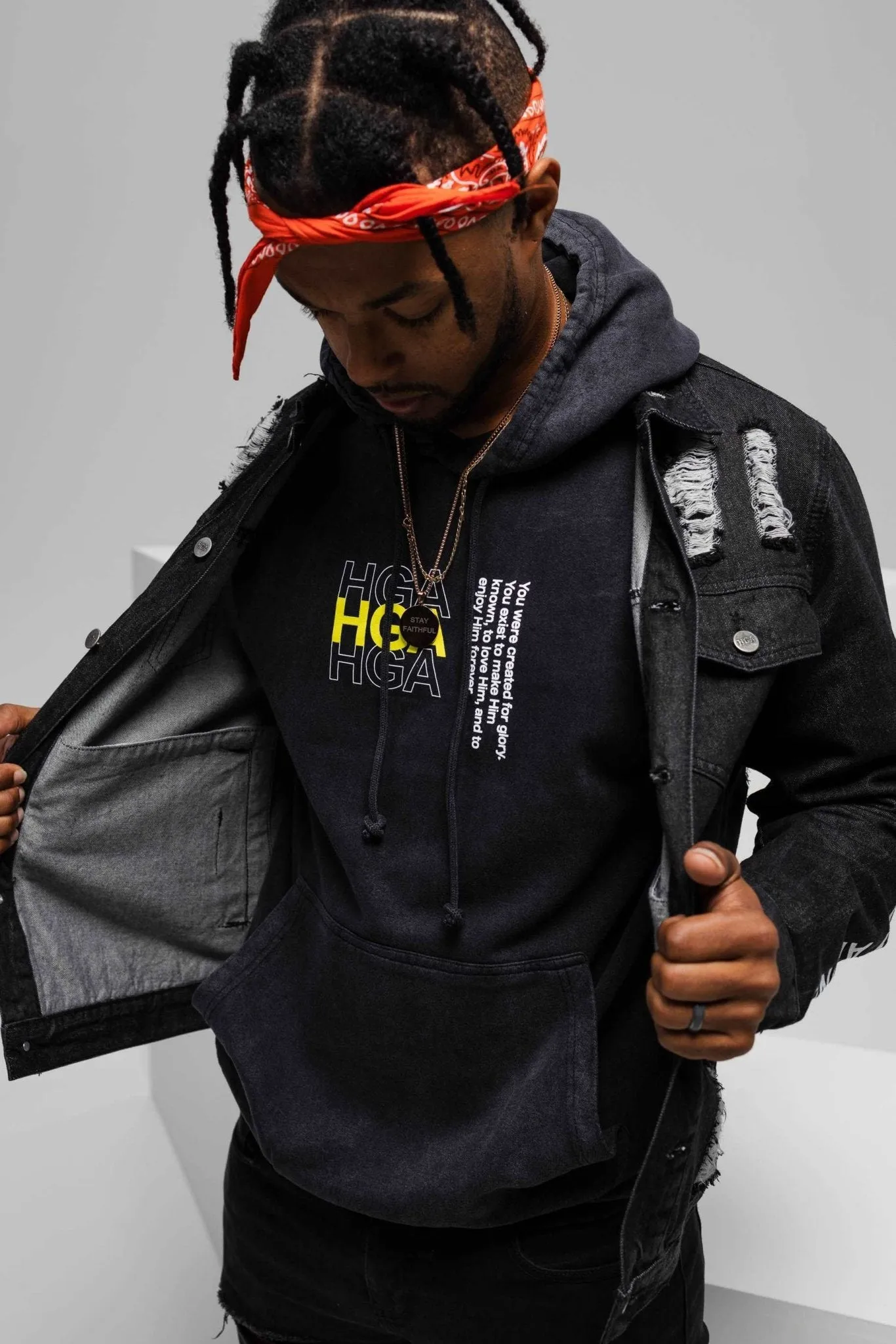 HGA Bring the War Denim Jacket