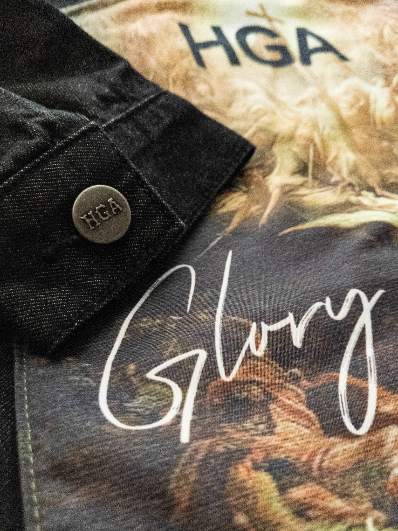 HGA Bring the War Denim Jacket