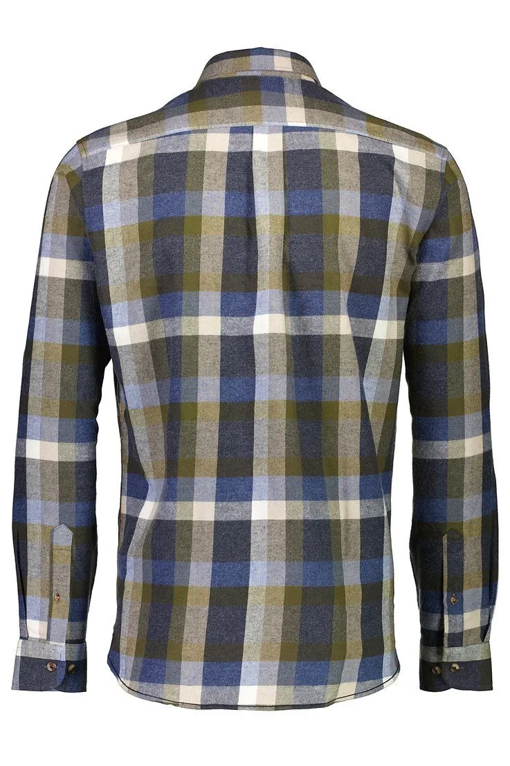 Jacks - Ternet flannel skjorte regular fit