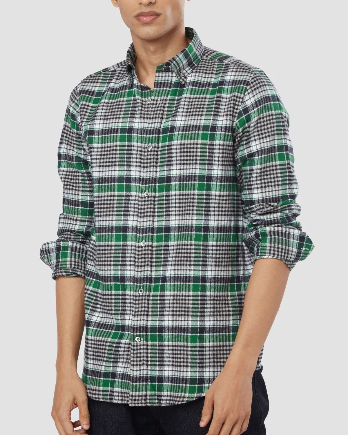 Japanese Grove Checked Shirt