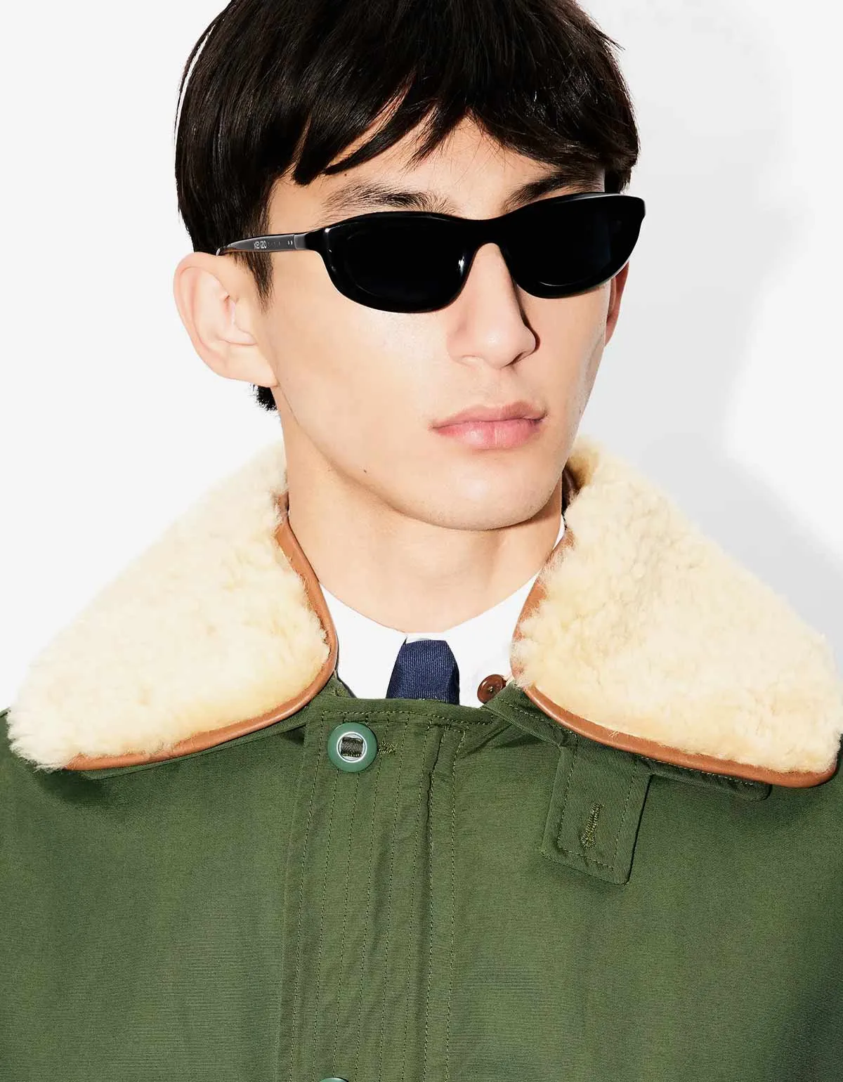 Kenzo Green Army Flight Jacket