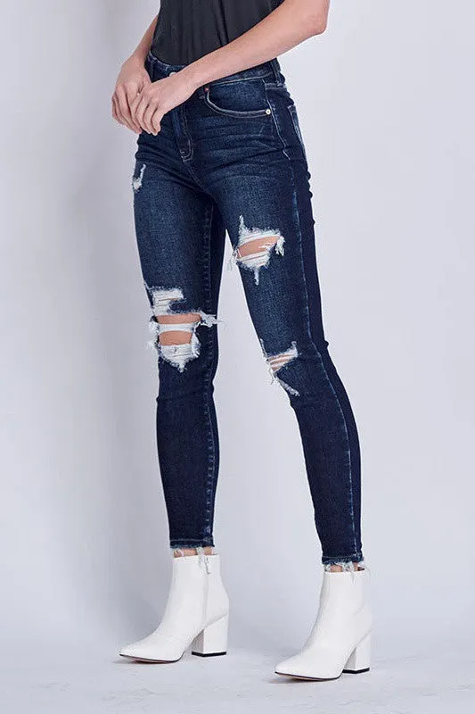 Khloe High Rise Perfect Ankle Skinny