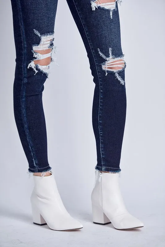 Khloe High Rise Perfect Ankle Skinny