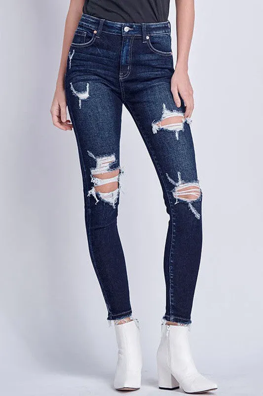 Khloe High Rise Perfect Ankle Skinny