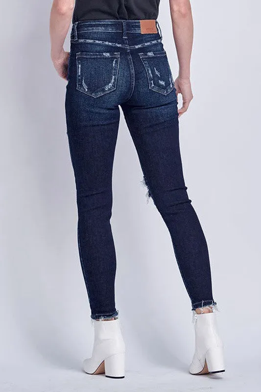 Khloe High Rise Perfect Ankle Skinny