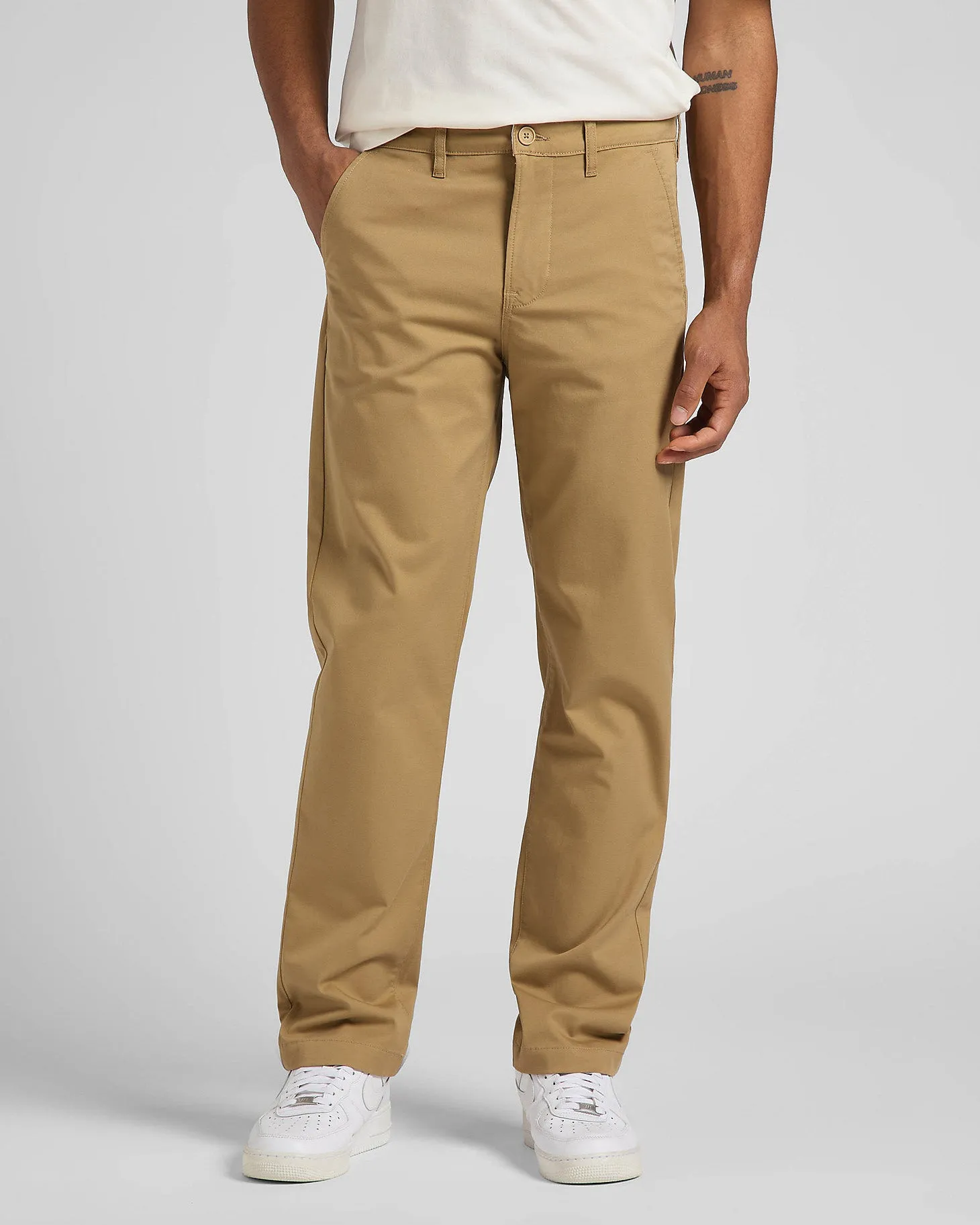 Lee Regular Mens Chino - Clay