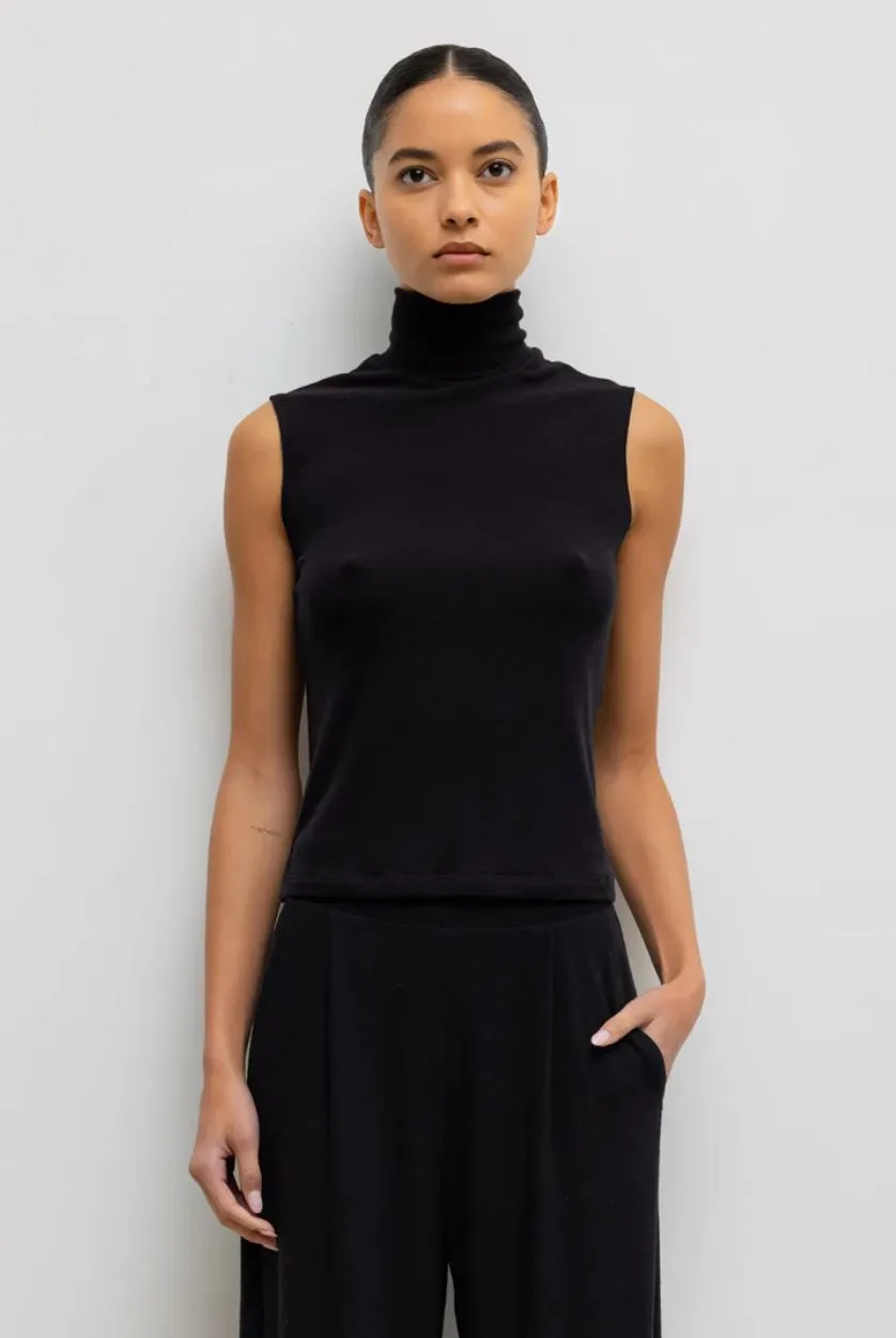 Leset Lauren Sleeveless Turtleneck