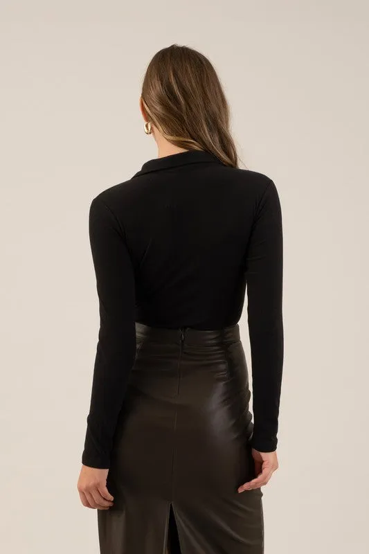 Libbi Leather Skirt