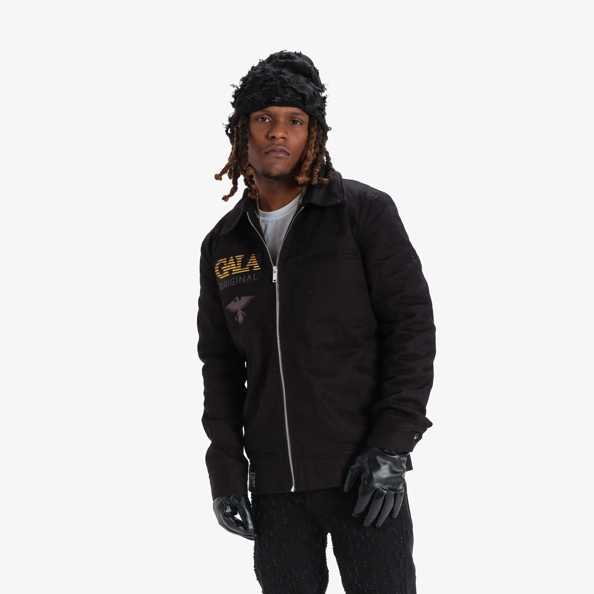 MACHINE WORK JACKET (BLACK)