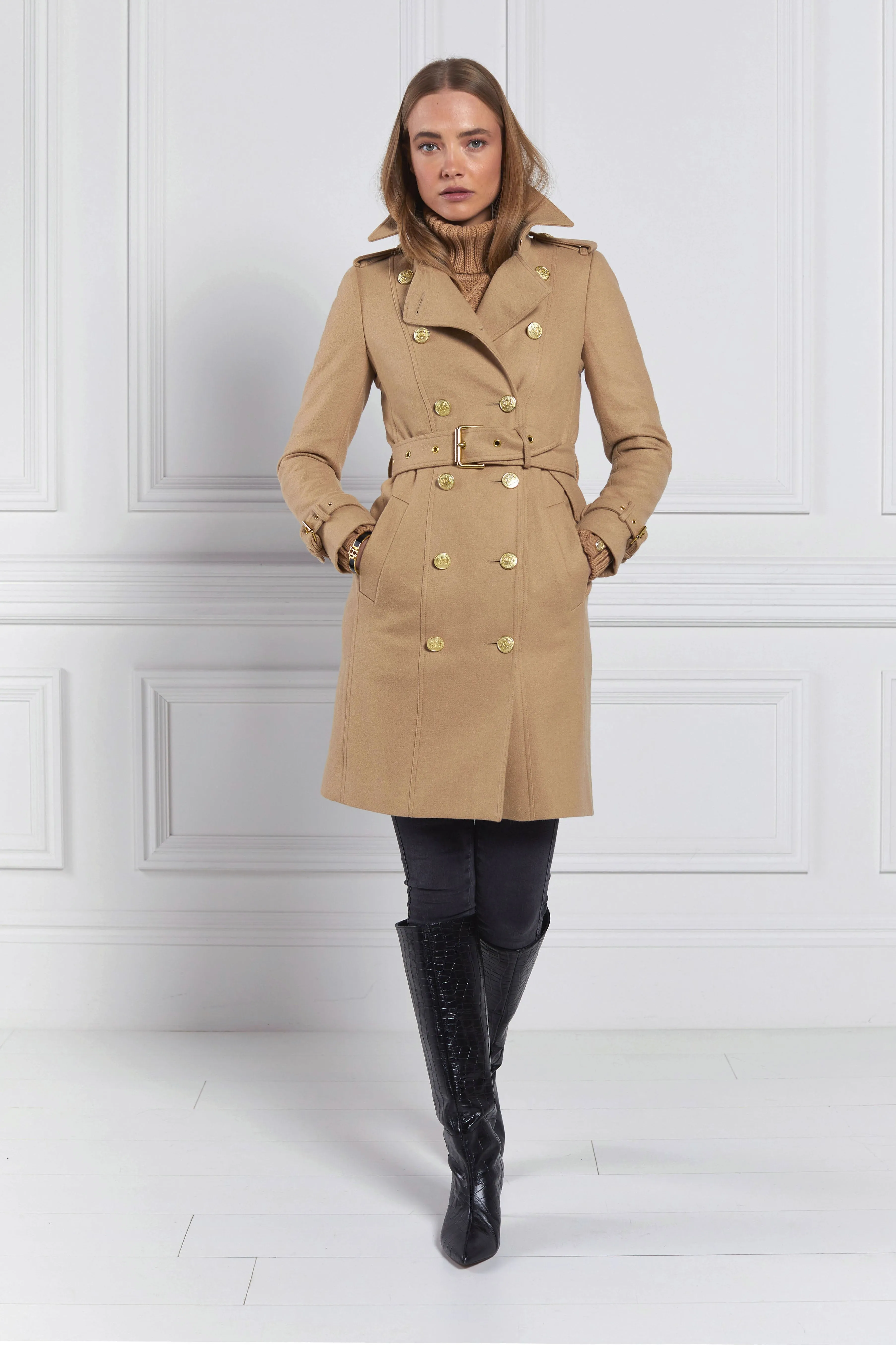 Marlborough Trench Coat (Camel)