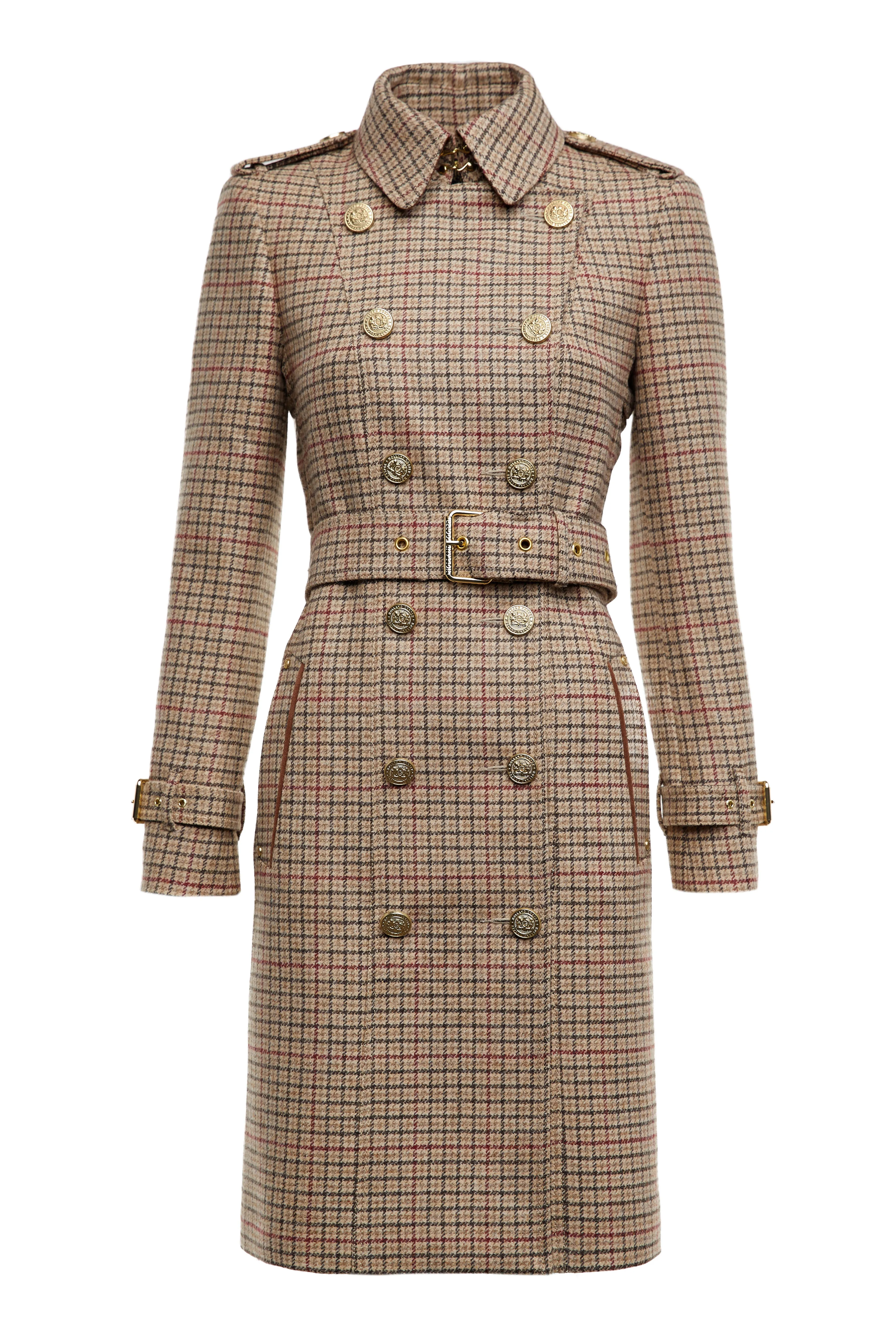 Marlborough Trench Coat (Charlton Tweed)