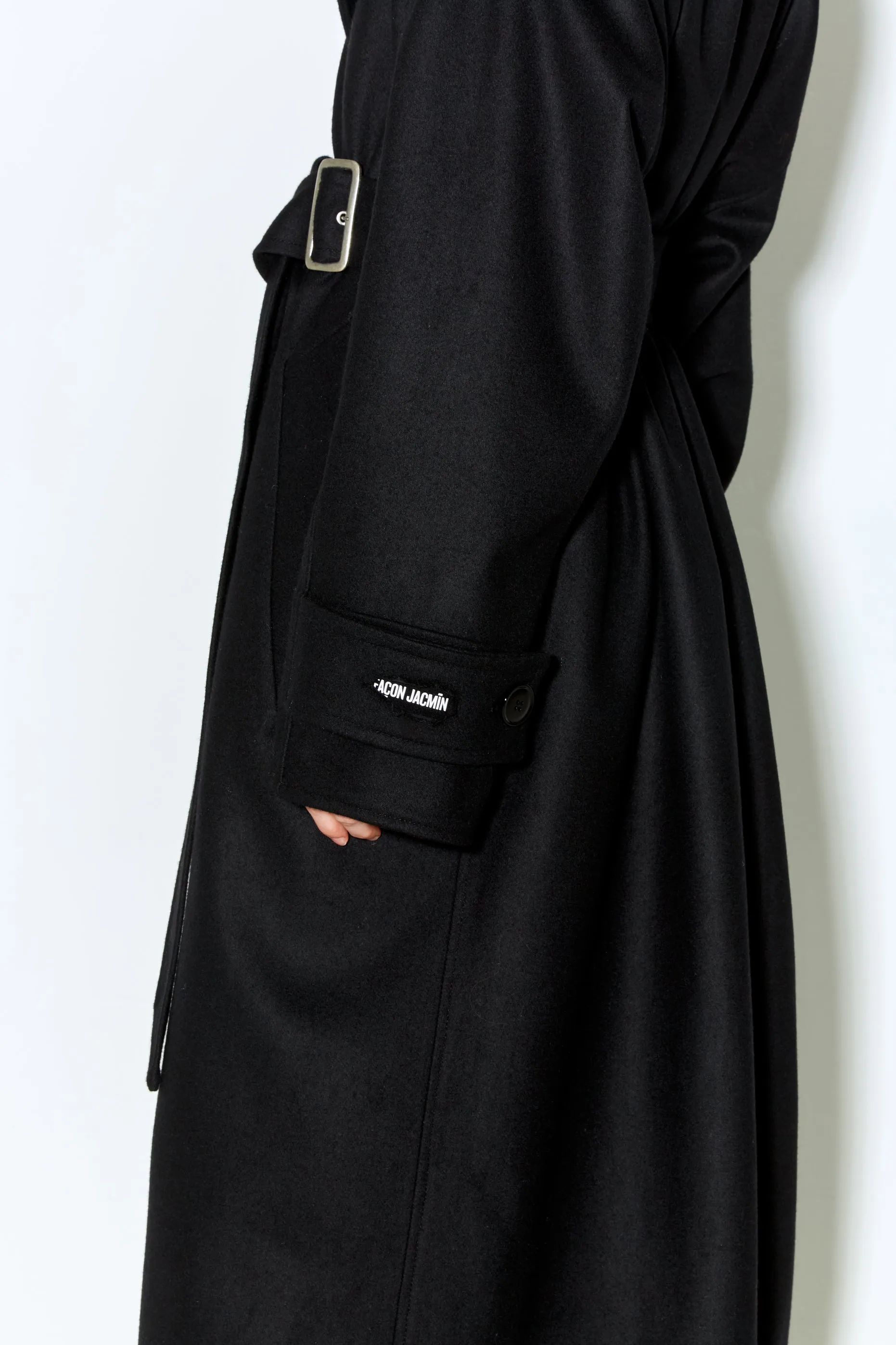 MATISS trench coat black