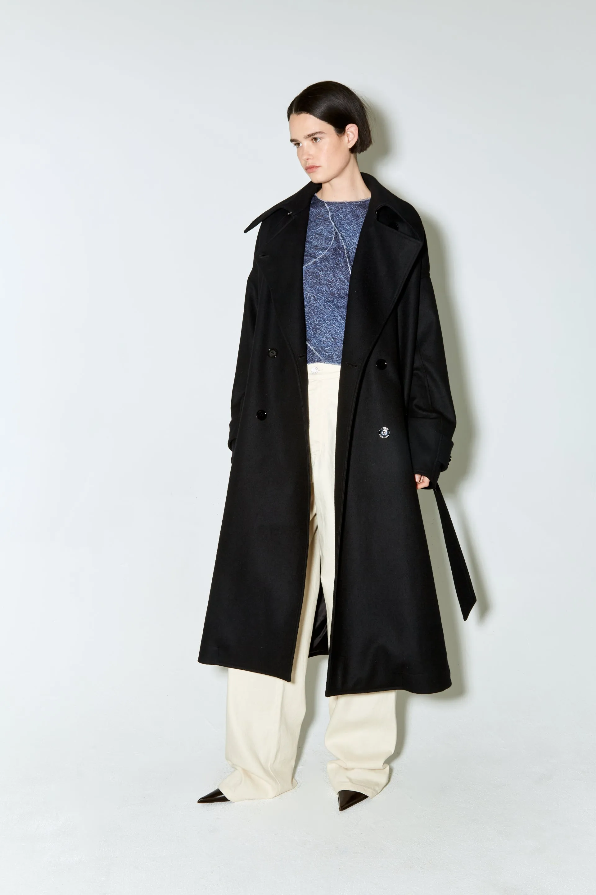 MATISS trench coat black