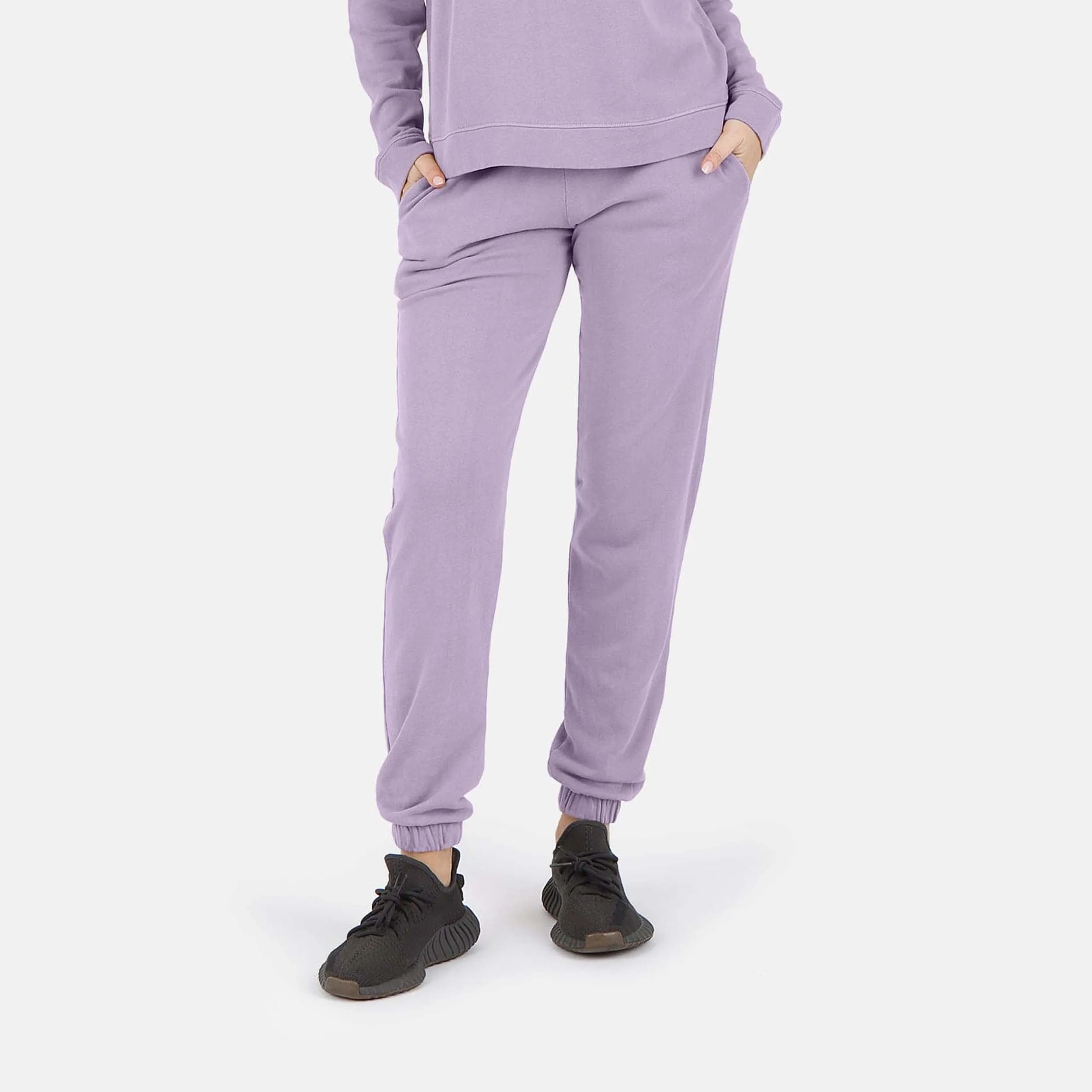 Melody Everyday Organic Cotton Sweatpant - Lavender