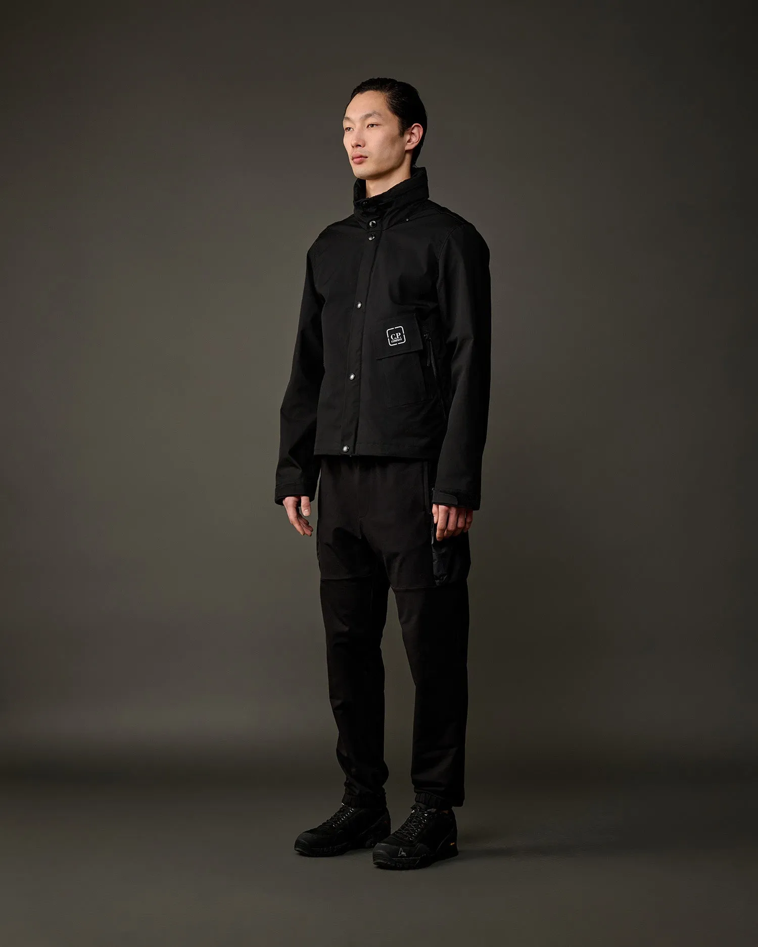 Metropolis Series HyST Stand Collar Jacket - Black