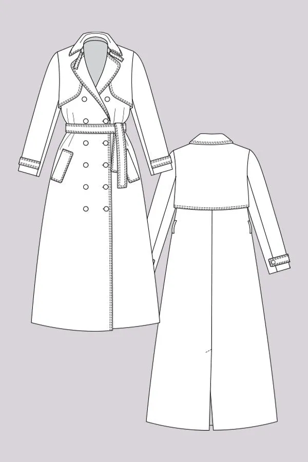 Named Patterns : Isla Trench Coat