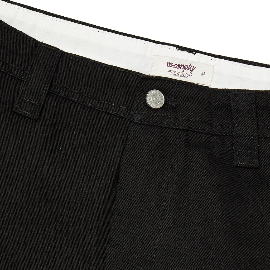 No-Comply Chino Skate Pant - Black