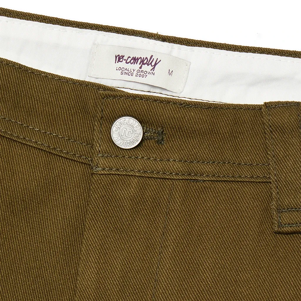 No-Comply Chino Skate Pant - Olive