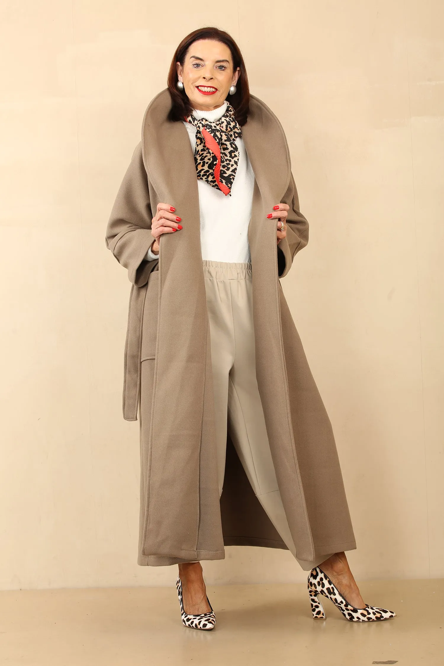 NOELLE COAT - CAMEL