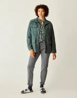 Opal Utility Jacket: Slate