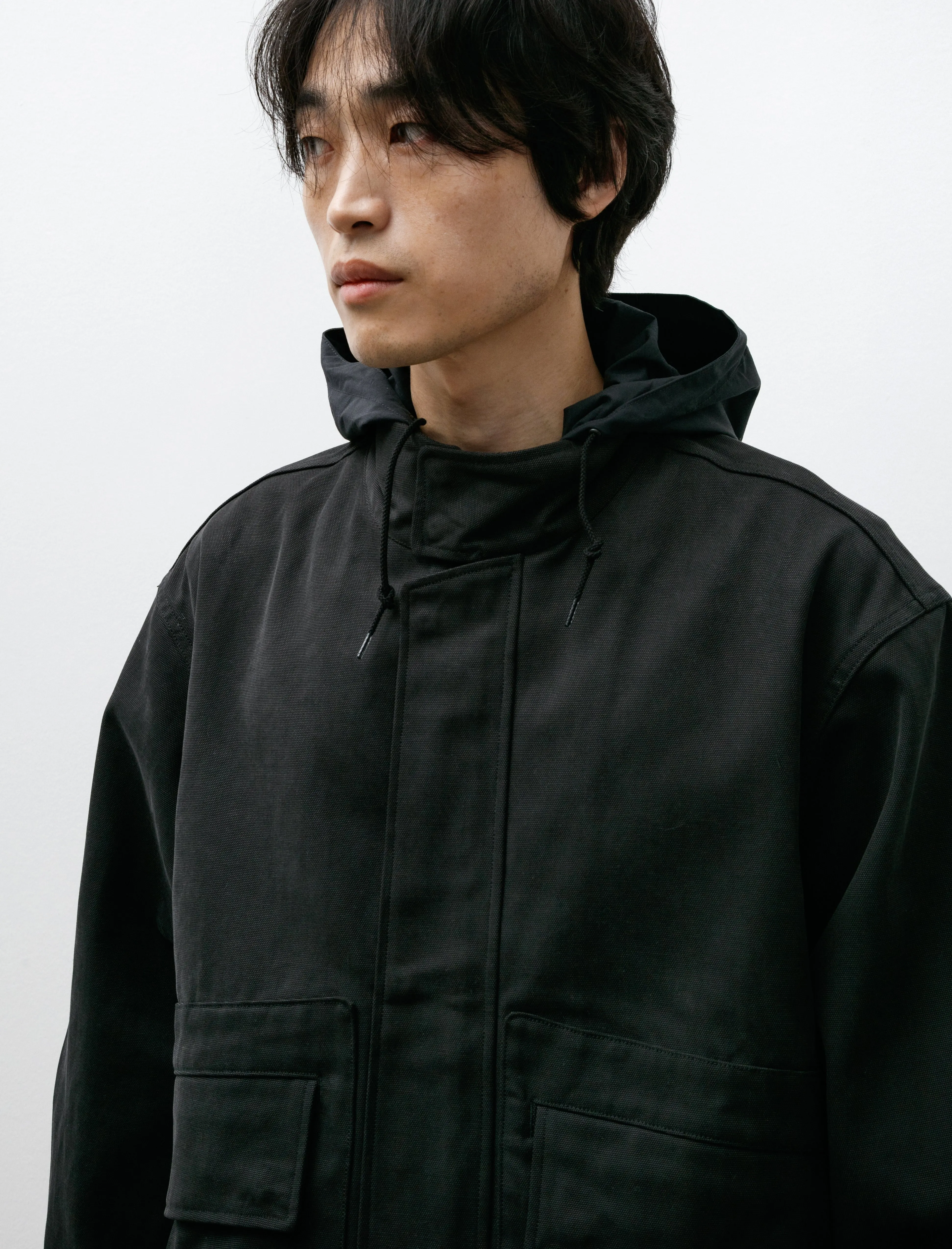 Phigvel Hooded Sporting Blouson Ink Black