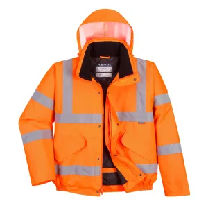 PORTWEST® Hi Vis Waterproof Winter Bomber Jacket - ANSI Class 3 - URT32